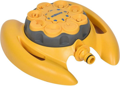 Hozelock Multi Sprinkler 79m2 Rotating Dial Sprinkler with 8 Spray ...