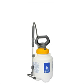 Hozelock Pressure Sprayer White/Yellow/Grey (5L)