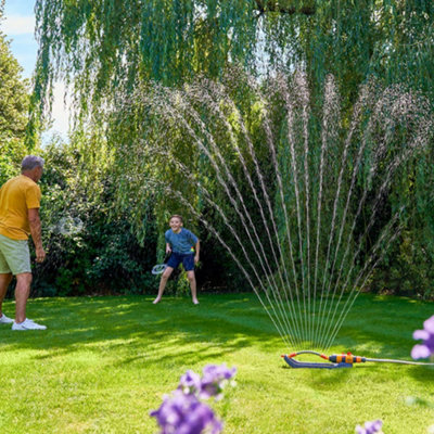 Hozelock Rectangular Aquasave Pro Oscillating Garden Sprinkler Plus 220m2