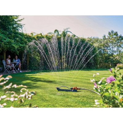 Hozelock Rectangular Sprinkler Plus Multi Colour (250m, 18 hole)