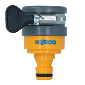 Hozelock Round Mixer Indoor Tap Connector 20-24mm Hose Pipe Adapter House