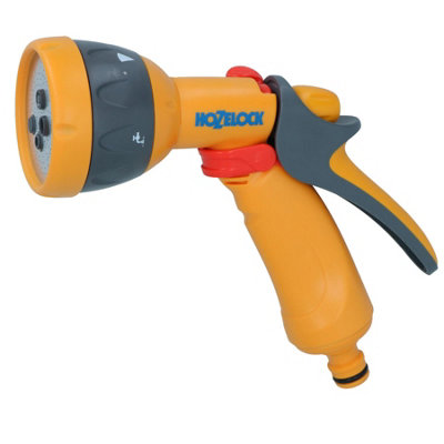 Hozelock Spray Nozzle Garden Hose Pipe Water Gun 5 Function