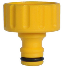 Hozelock Threaded Tap Connector BSP Yellow (One Size)