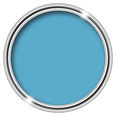 HQC Shed & Fence Paint - Best Weatherproof Wood Protection - Pale Blue - 2.5L