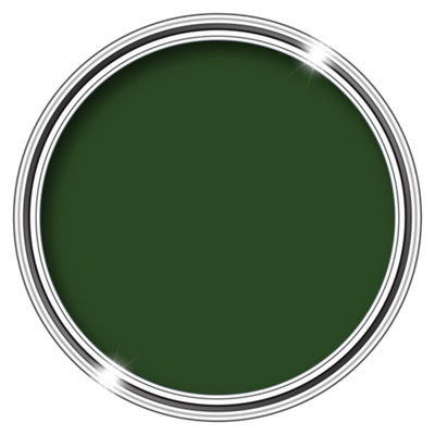 HQC Smooth Masonry Paint -  Weatherproof & Long-lasting Protection For All Exterior Walls - Racing Green - 2.5L