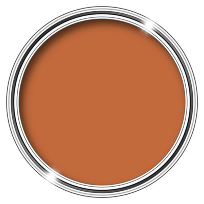 HQC Smooth Masonry Paint -  Weatherproof & Long-lasting Protection For All Exterior Walls - Terracota - 5L