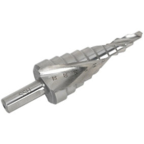 HSS M2 Spiral Flute Step Drill Bit - 4mm to 22mm - Precision Hole Drilling