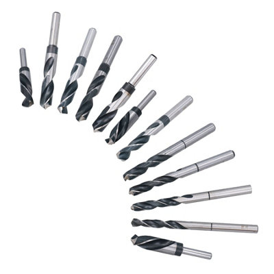 HSS Twist Drill Bits Blacksmith Drills with 13mm 1/2" Shank 10mm 25mm