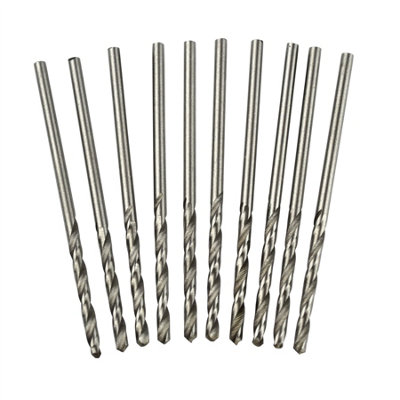 HSS Twist Spiral Drill Bits 2mm 10 Pack