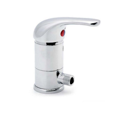 HTD 07TB109 Chrome Shower Mixer Tap Outlet Ideal for Caravans Motorhomes and Boats