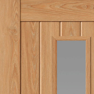 Hudson Glazed Laminate Internal Door - Finished