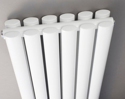 Hudson Reed Revive Wall Hung Compact Vertical Designer Radiator, Modern ...