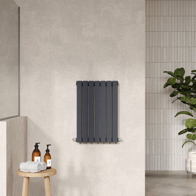 Hudson Reed Sloane Wall Hung Horizontal Double Panel Radiator, Modern ...