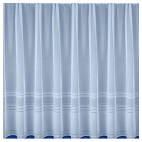 Hudson Stripe Lace Net Cut Panel (200 x 101cm)