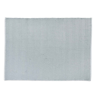Hug Rug Woven Herringbone Rug Sky Grey 120X170