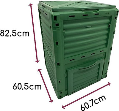 HuggleGreens Outdoor Compost Bin - 3