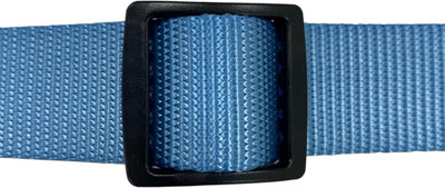 HugglePets Blue Small 20 - 30cm Snappy Weatherproof Dog Collar