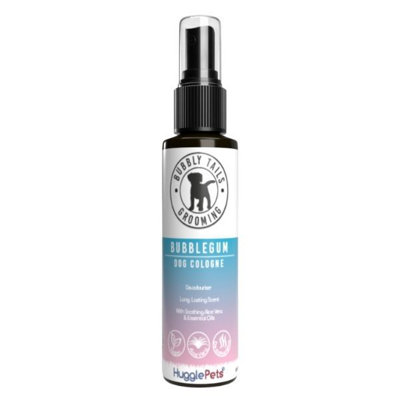 HugglePets Bubbly Tails Bubblegum Deodorising Cologne spray for Dogs