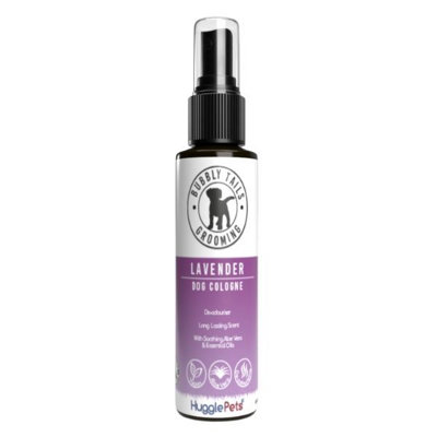 HugglePets Bubbly Tails Lavender Deodorising Cologne spray for Dogs