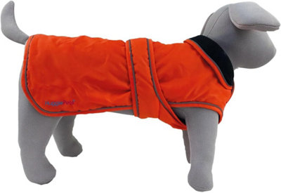HugglePets Orange Extra Large Arctic Armour Waterproof Thermal Dog Coat DIY at B&Q