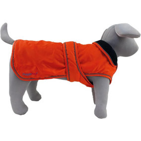 HugglePets Orange Medium Arctic Armour Waterproof Thermal Dog Coat