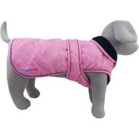 HugglePets Pink Large Arctic Armour Waterproof Thermal Dog Coat