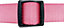 HugglePets Pink Small 20 - 30cm Snappy Weatherproof Dog Collar