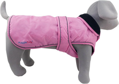 HugglePets Pink Small Arctic Armour Waterproof Thermal Dog Coat DIY