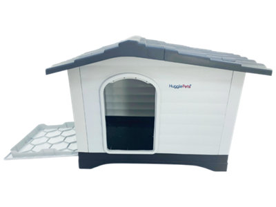 Plastic dog hot sale kennel xxl