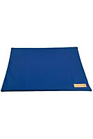 HugglePets Waterproof Dog Mat Cushion Small Blue