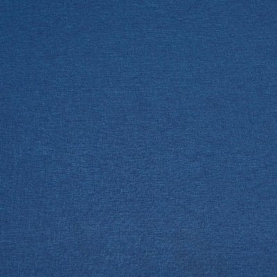 Hugo 2 Seater Sofa Bed Pull Out Linen Fabric, Blue