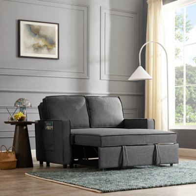 2 seater corner sofa deals bed with storage