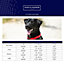 Hugo & Hudson Fabric Nylon Pet Dog Collar - Orange Geometric - L