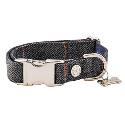 Herringbone on sale dog collar