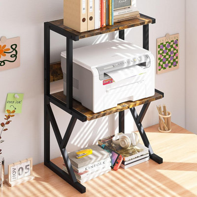 Relaxdays Storage Unit, 2 Drawers, 1 Shelf, Bathroom, Bedroom, Kitchen