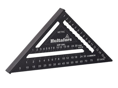 Hultafors 257040 Large Metric Rafter Measuring Square 30cm HUL257040