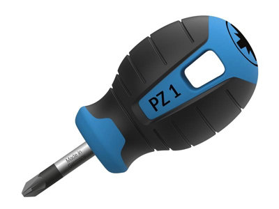 Hultafors 444215 Stubby Pozidriv Screwdriver PZ1 x 25mm HUL444215
