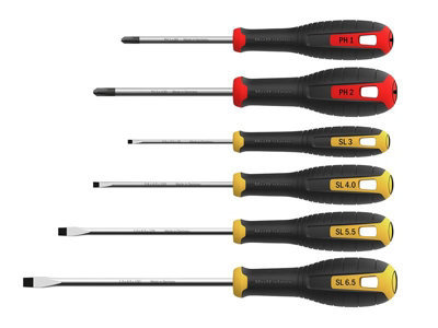 Hultafors 444405 Phillips & Slotted Screwdriver Set 6 Piece HUL444405