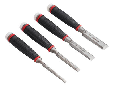 Hultafors HDCS4 Heavy-Duty Chisel Set - 4 Pieces (6mm to 25mm) for ...