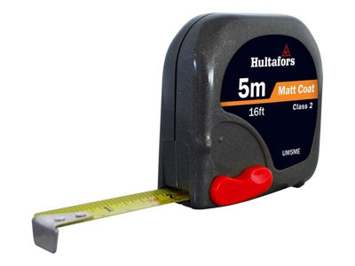 Hultafors UM5ME Uni-Matic II Pocket Tape Measure 5m/16ft Width 16mm HUL369113