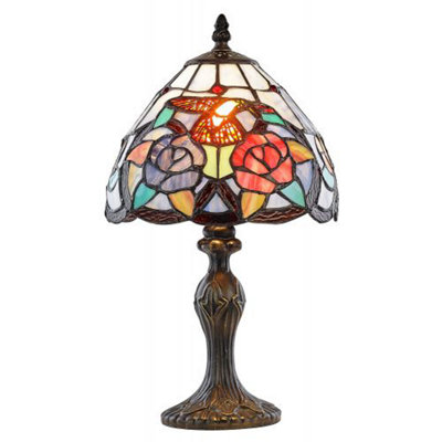 Real stained deals glass lamps