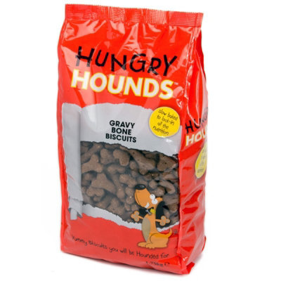 Hungry Hounds by Petface Gravy Bone Biscuits, 1.75 kg DIY at B&Q