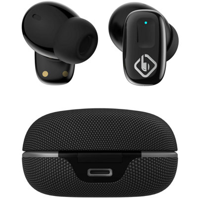 Hush II Wireless Headphones In-Ear Earbuds with Noise Reduction, Black