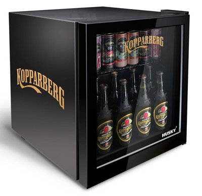 Husky Kopparberg Mini Fridge, 45.8 Litre, Black, HUSHU296 DIY at B&Q