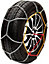 Husky Sumex Winter Classic Alloy Steel Snow Chains for 13" Car Wheel Tyres (155/70 R13)