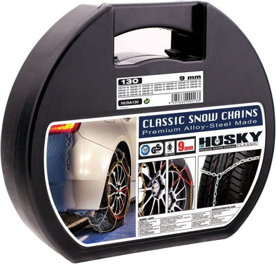 Husky Sumex Winter Classic Alloy Steel Snow Chains for 13