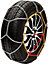 Husky Sumex Winter Classic Alloy Steel Snow Chains for 13" Car Wheel Tyres (175/65 R13)