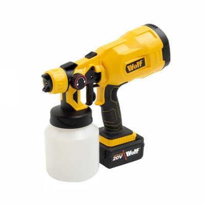 Battery operated spray paint gun hotsell
