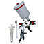 HVLP Gravity Fed Spray Gun Professional by BERGEN AT013
