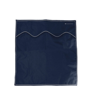 Hy Event Pro Series Horse Stable Drape Navy/Burgundy (186cm x 137cm)